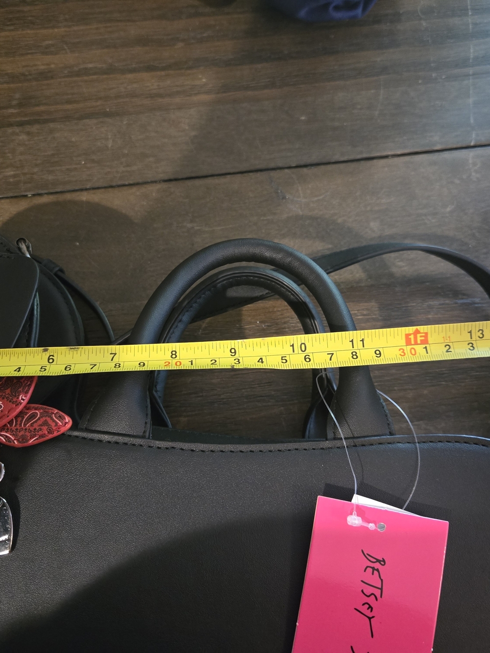 Betsey Johnson Dachshund Crossbody Bag - Black, Brown, Red - Picture 8 of 10